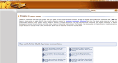 Desktop Screenshot of literaturesummary.com